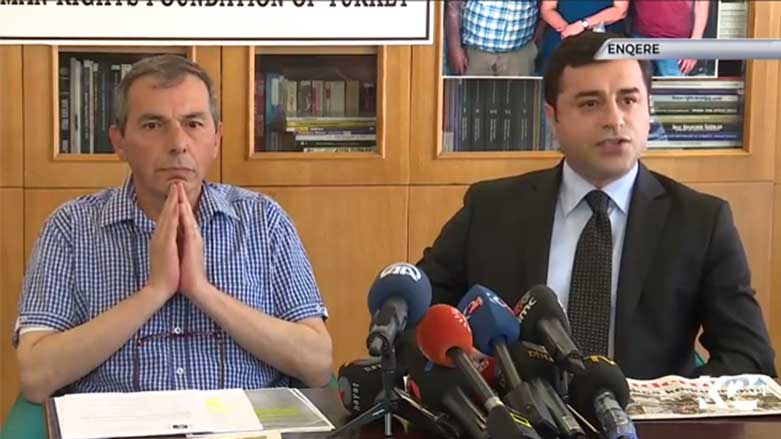 ده‌میرتاش: توركیا به‌ره‌و كاره‌سات هه‌نگاو ده‌نێت